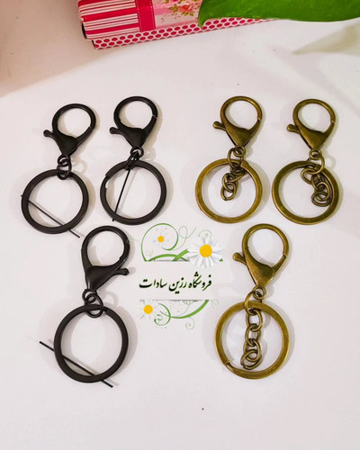 حلقه جاسوییچی قفل دار