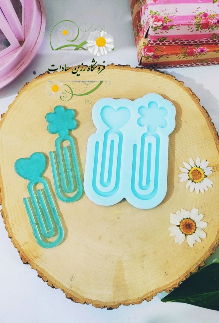 قالب سیلیکونی گیره کاغذ