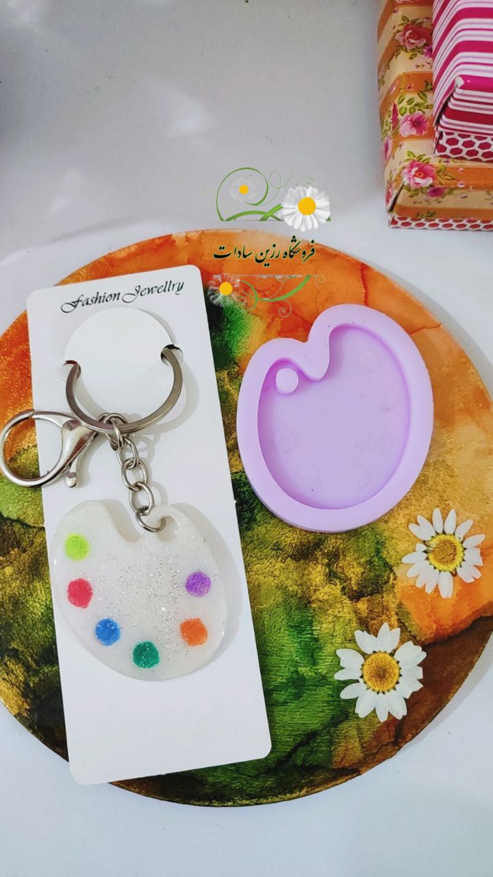 قالب سیلیکونی پالت نقاشی