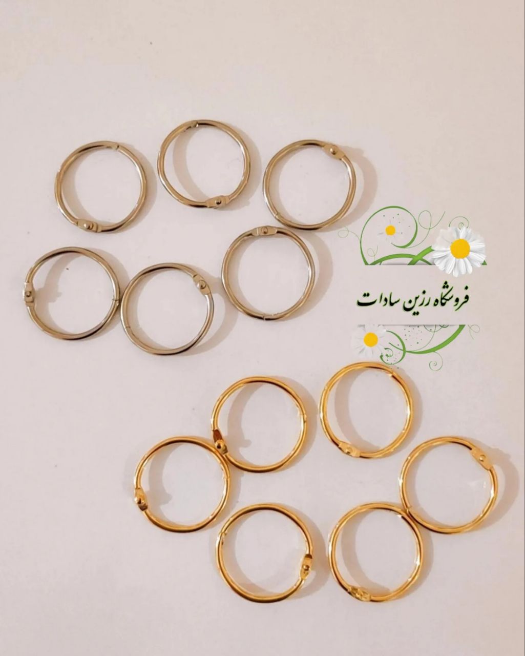 حلقه دفترچه شش تایی